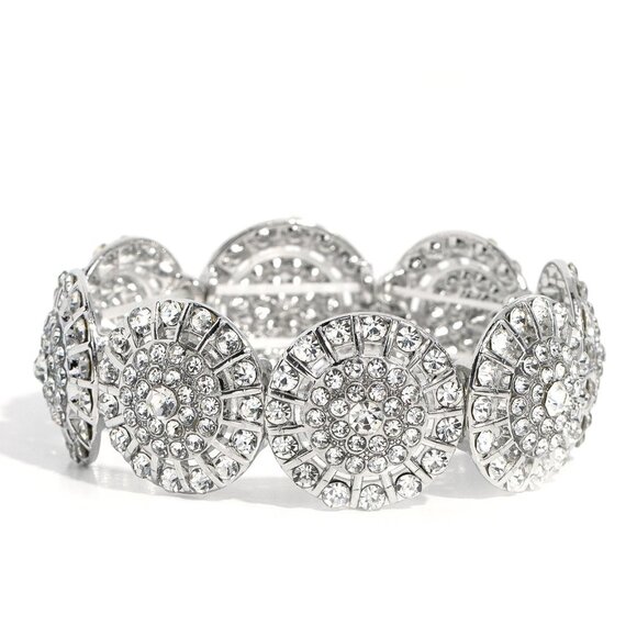 Executive Elegance - White Bracelet - Picture 2 of 2